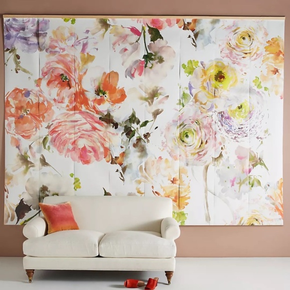 New🌟Anthropologie-Helen Dealtry Floral Mural